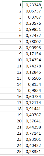 Criar números Aleatórios sem repetição 2