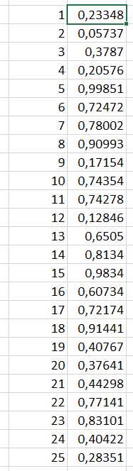 Criar números Aleatórios sem repetição 2