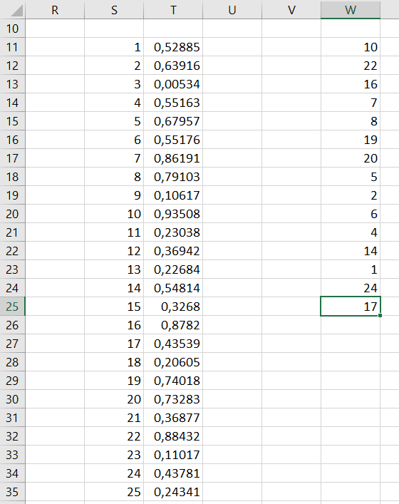Criar números Aleatórios sem repetição 4