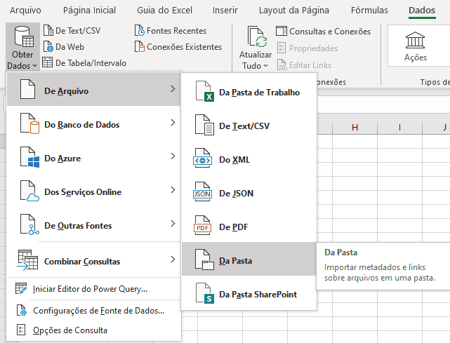 Excel Como conciliar dados usando o Powerquery 3