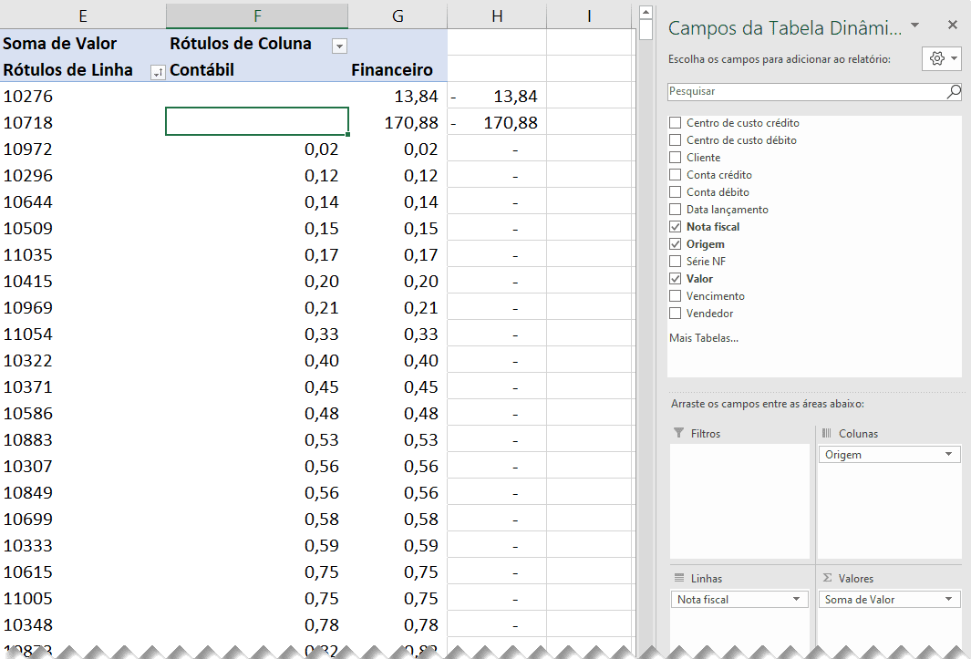 Excel Como conciliar dados usando o Powerquery 9
