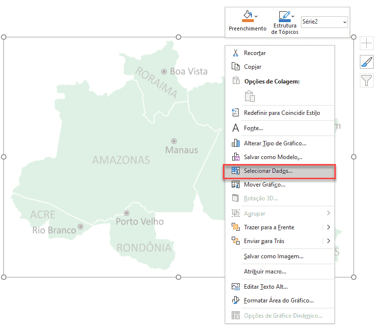 Gráfico de mapa com bolhas 5