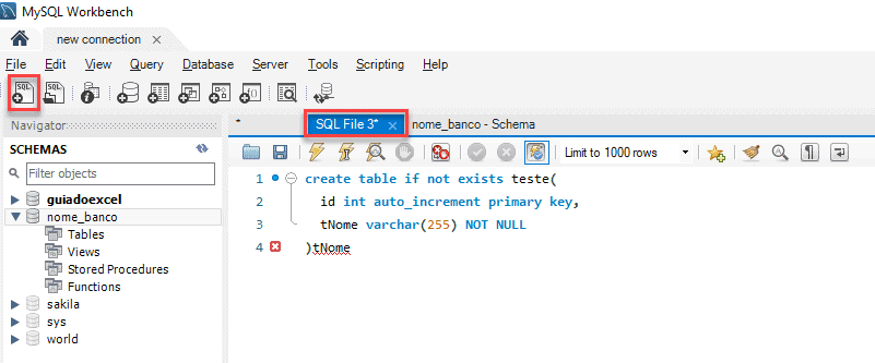 Instalar mysql Local 17