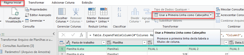 juntar planilhas em uma só Excel 15