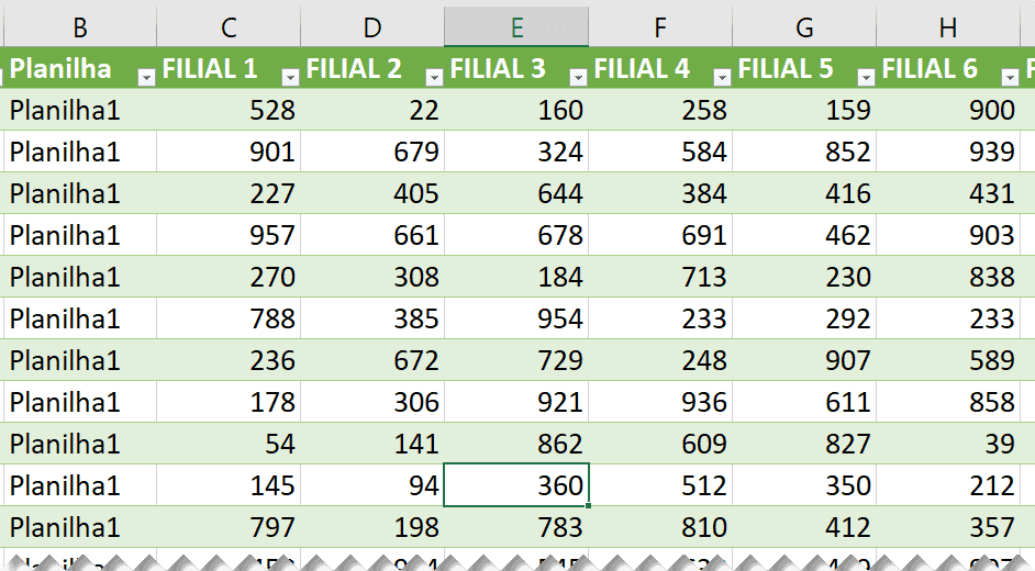 juntar planilhas em uma só Excel 18