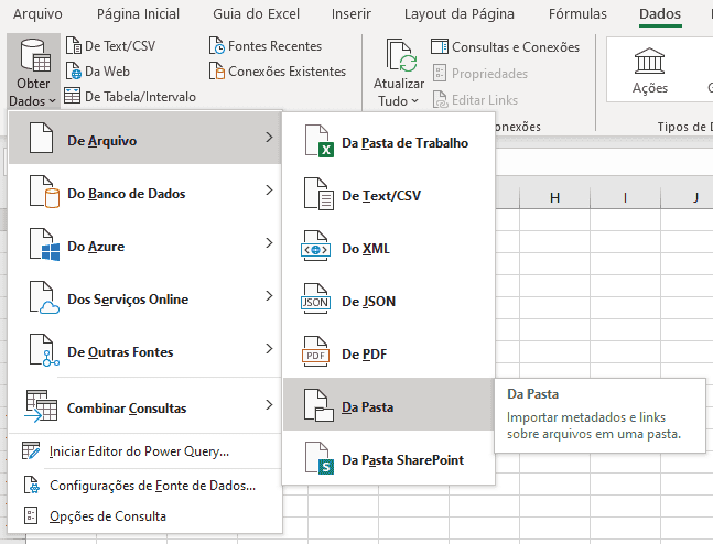 juntar planilhas em uma só Excel 4