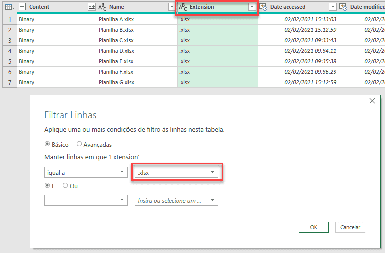 juntar planilhas em uma só Excel 7