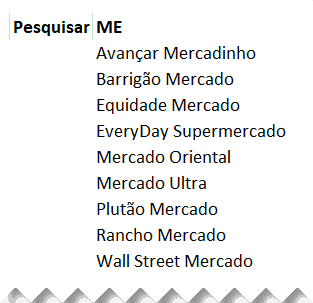 Pesquisar validação de dados Lista Excel 5