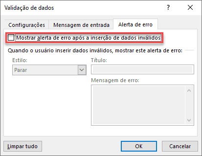 Validação de dados com lista pesquisável no Excel 5