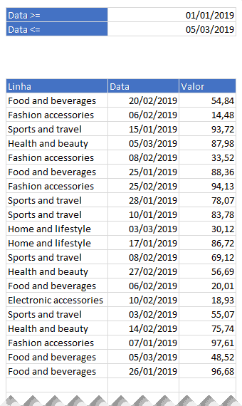 Função Filtro Excel 11