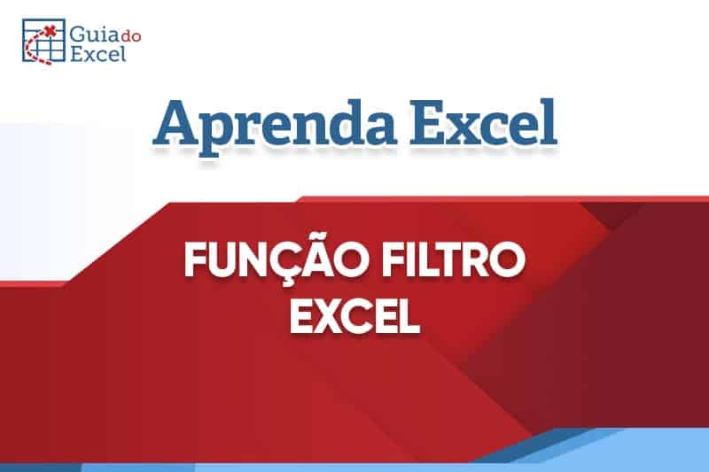 Função Filtro Excel