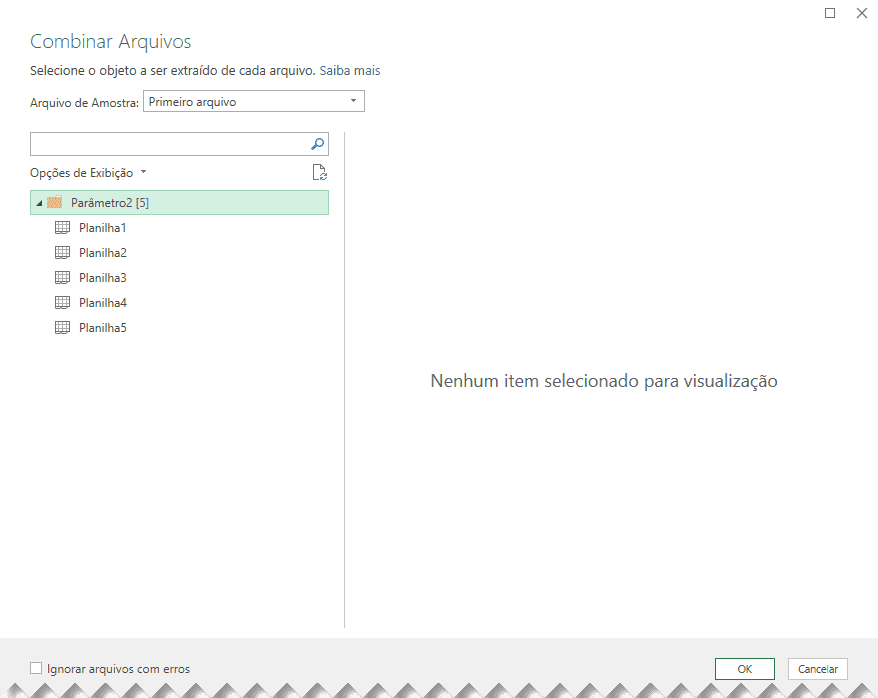 Mudar pasta ou mudar fonte de dados Power Query Excel 17