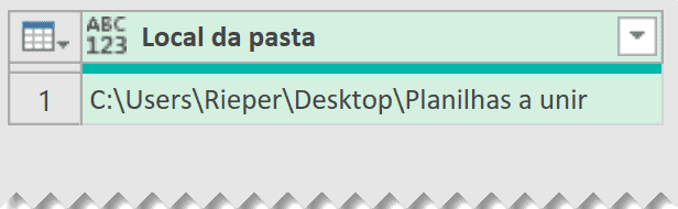 Mudar pasta ou mudar fonte de dados Power Query Excel 5