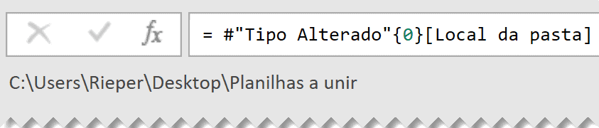 Mudar pasta ou mudar fonte de dados Power Query Excel 6