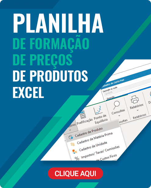 Planilha de preço de venda Excel