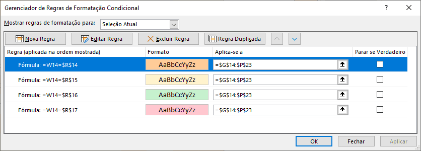 WMS Excel Web planilha