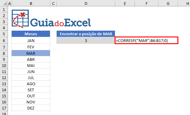 indice corresp Excel 3