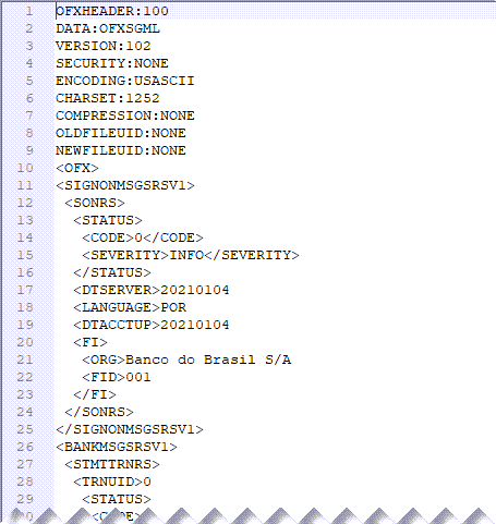 ofx excel 2