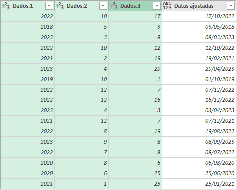 Converter data no padrão aaaammdd para data válida no Excel