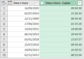 como separar data e hora no Excel 22