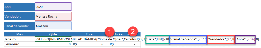 InfodadosTabelaDinâmica Excel