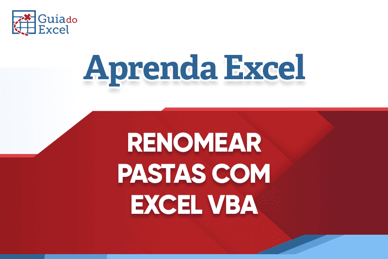 Renomear Pastas VBA Excel Planilha Grátis