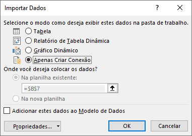 de para excel power query
