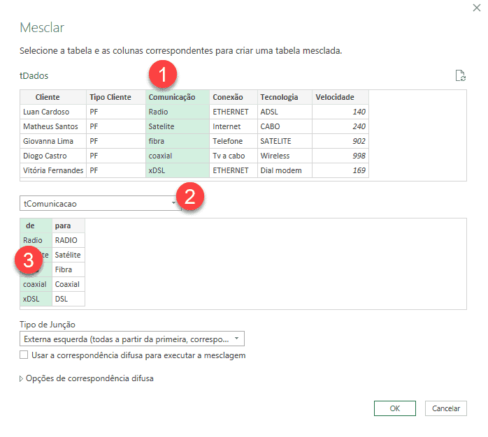 de para excel power query 8
