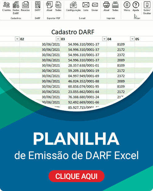 N - Planilha de Emissão de DARF Excel copia