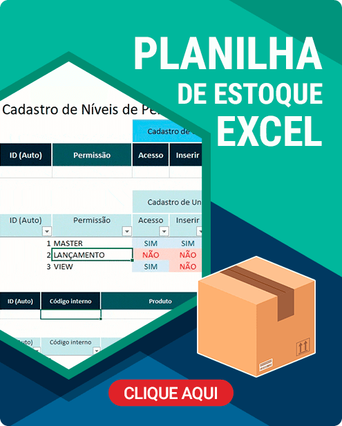 Planilha de Estoque Guia do Excel