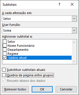 Como agrupar dados no Excel - Estrutura de Tópicos 11