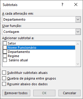 Como agrupar dados no Excel - Estrutura de Tópicos 5