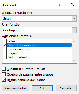 Como agrupar dados no Excel - Estrutura de Tópicos 6