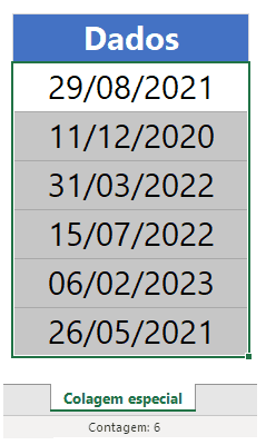 Converter texto em número no Excel 11