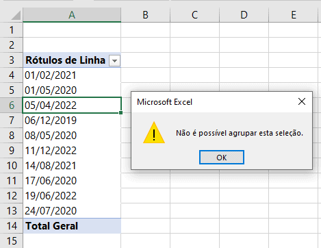 Converter texto em número no Excel 4