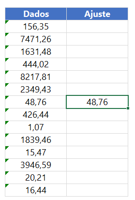 Converter texto em número no Excel 7