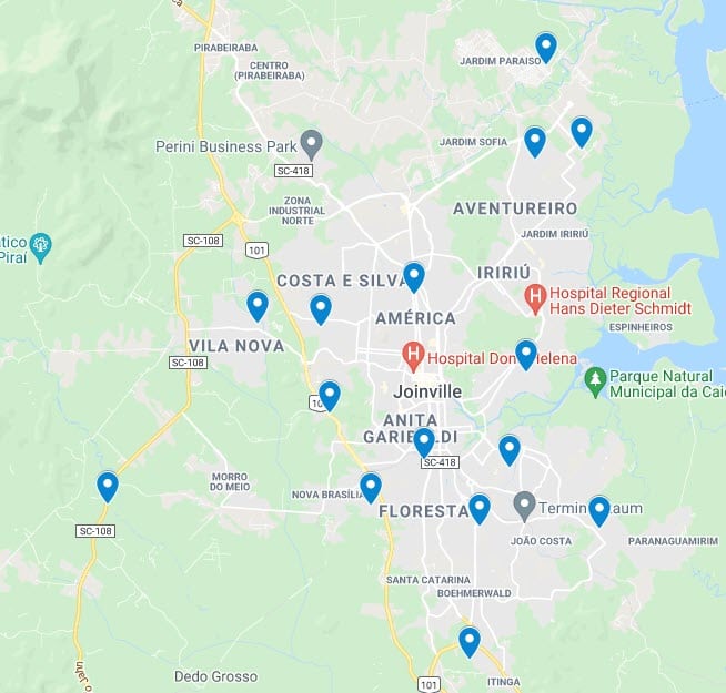 importar endereços no google maps 4