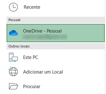 onedrive excel