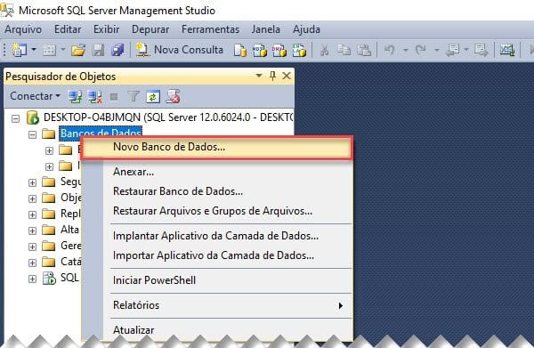 importar planilhas no SQL SERVER