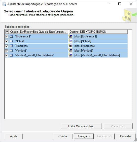 Importar Planilhas Excel como Tabelas no SQL Server - Guia do Excel