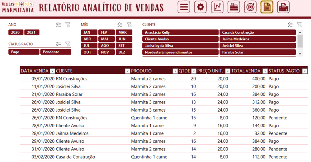 planilha marmita marmitex excel 7