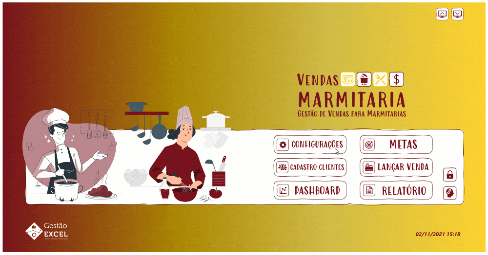 planilha marmita marmitex excel