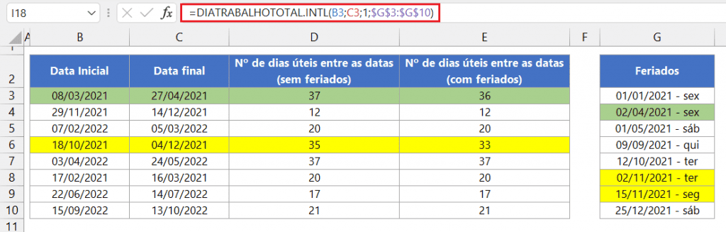 Calculadora de dias entre datas [Cálculo calendário] 