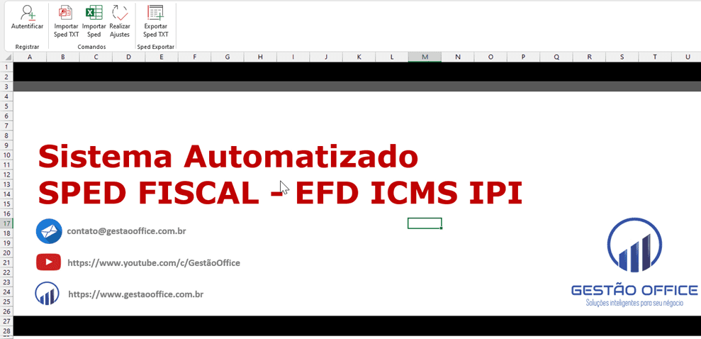 SPED EFD Fiscal Excel 2