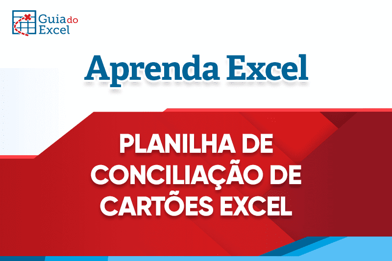 Planilha de conciliação de cartões Excel capa