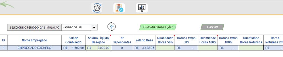 planilha de folha de pagamento