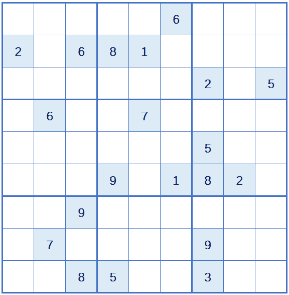 Sudoku Circular para imprimir - nível fácil