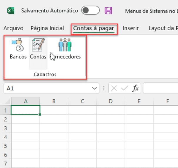 menus Excel personalizados ribbon guia personalizada 11