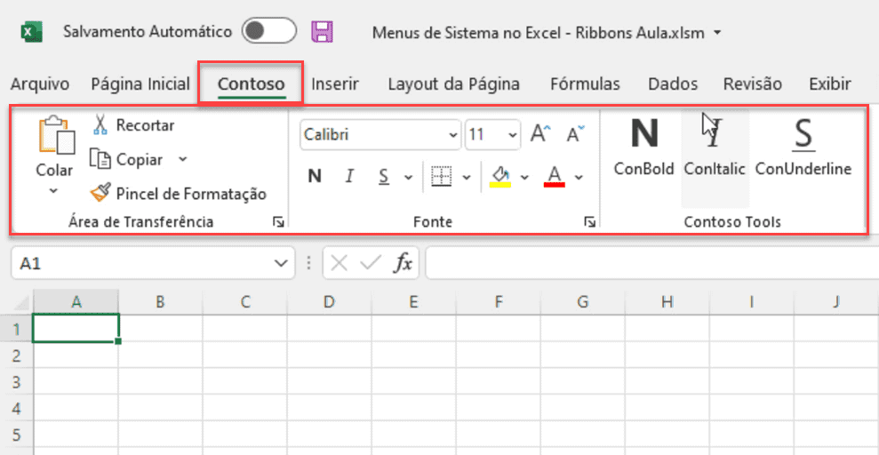 Como Criar Menus de Sistema no Excel Ribbons Guia do Excel