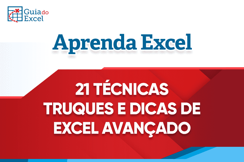 21 Técnicas Dicas e Truques de Excel Avançado capa